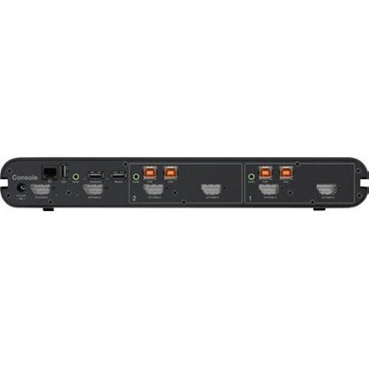 2 puertos de doble cabezal DP/HDMI a I Video SEC DSKTP KVM SWITCH MULTI 1