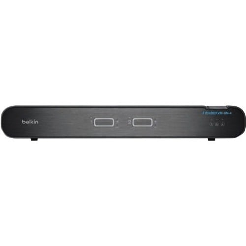 2 puertos de doble cabezal DP/HDMI a I Video SEC DSKTP KVM SWITCH MULTI 1