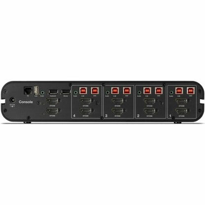 4 puertos, 2 cabezales, DP/HDMI, conector universal SKVM con CAC PP4.0, multipuerto 1