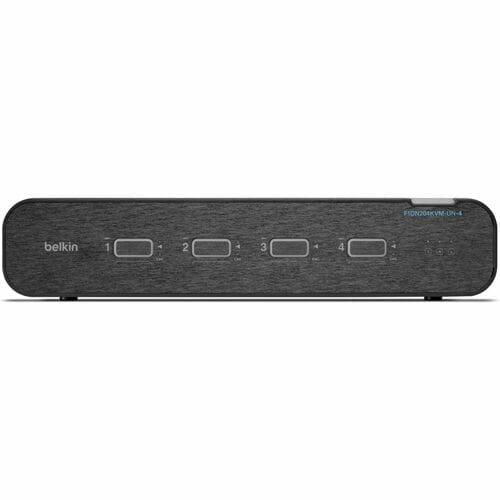 4 puertos, 2 cabezales, DP/HDMI, conector universal SKVM con CAC PP4.0, multipuerto 1