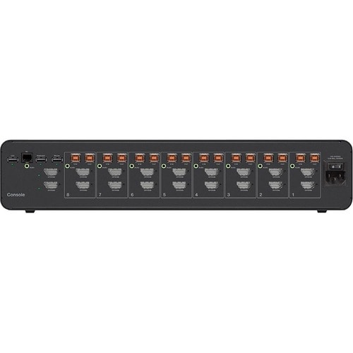 8 puertos de doble cabezal DP/HDMI HDMI Video seguro DT KVM SW MULTI 1