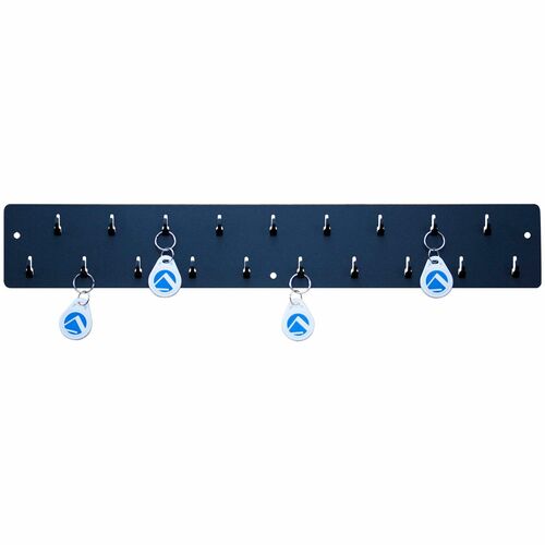Porte-clés pyramidal - 19 crochets - 80,77 mm (3,18 po) de hauteur x 254 mm (10 po) de largeur - f