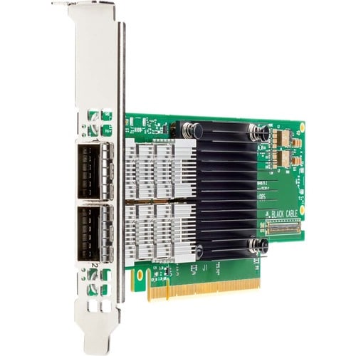 IB HDR/EN 200GB 2P QSFP56 ADPTR PL SI