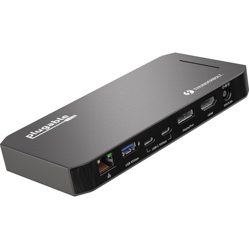 Station d'accueil Plugable Thunderbolt 3 et USB C avec