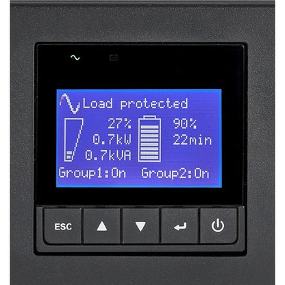 Onduleur réseau Eaton 9PX Lithium-Ion 3 000 VA 2 400 W 120 V 2U Rack/Tour