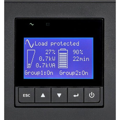 Onduleur réseau Eaton 9PX Lithium-Ion 1500 VA 1350 W 208 V 2U Rack/Tour
