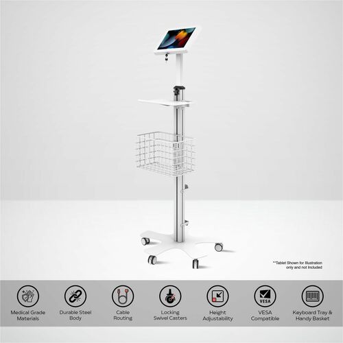 CTA Digital Medical Mobile Floor Stand with Large