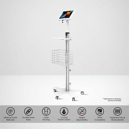 CTA Digital Medical Mobile Floor Stand with Large