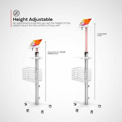 CTA Digital Medical Mobile Floor Stand with Large