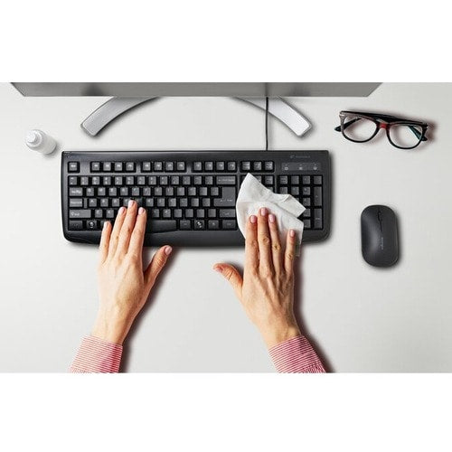 Clavier USB lavable Kensington Pro Fit - Connectivité par câble - Interface USB
