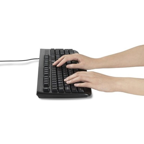 Clavier USB lavable Kensington Pro Fit - Connectivité par câble - Interface USB