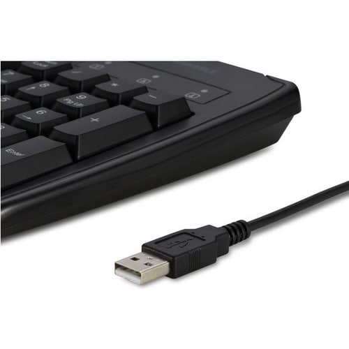 Clavier USB lavable Kensington Pro Fit - Connectivité par câble - Interface USB