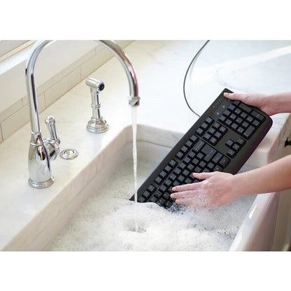 Clavier USB lavable Kensington Pro Fit - Connectivité par câble - Interface USB