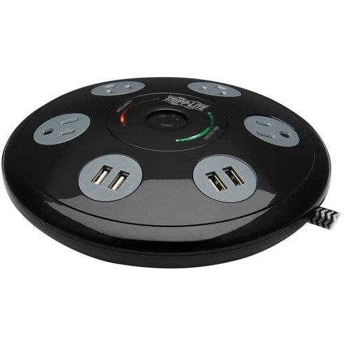 Tripp Lite by Eaton TLP406USBUFO 4-Outlet Surge Suppressor/Protector -