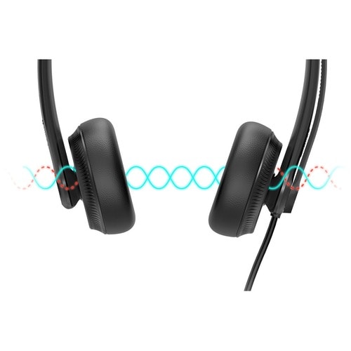 Yealink YHS34 Lite Dual Headset - Stereo - RJ