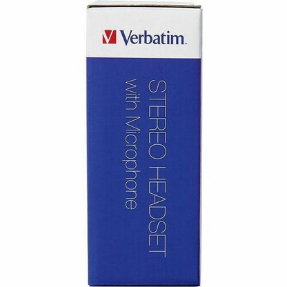 Verbatim Stereo Headset with Microphone - Stereo