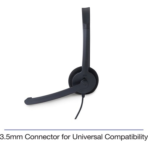 Verbatim Mono Headset with Microphone and In