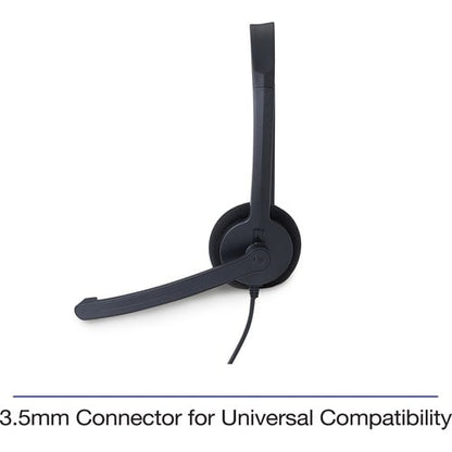Verbatim Mono Headset with Microphone and In