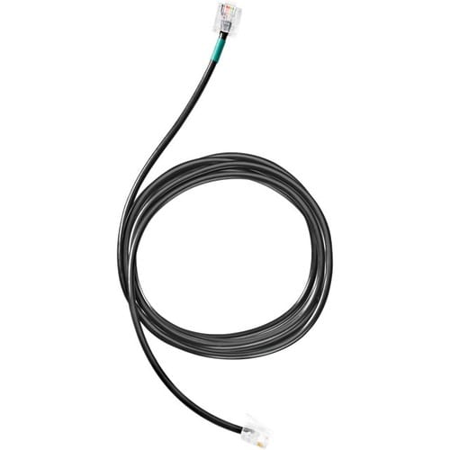 Cable EPOS DHSG para interruptor de gancho eléctrico CEHS-DHSG - Cable telefónico de 4,6 pies para teléfono,
