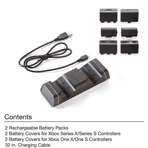 Base de carga dual Verbatim para usar con el control inalámbrico Xbox