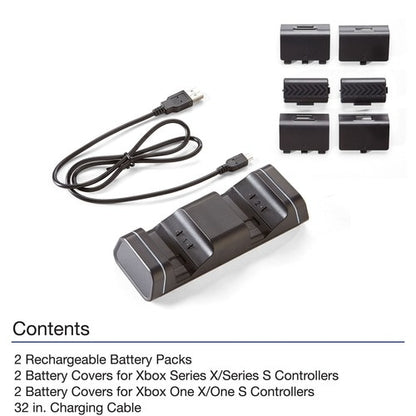 Base de carga dual Verbatim para usar con el control inalámbrico Xbox