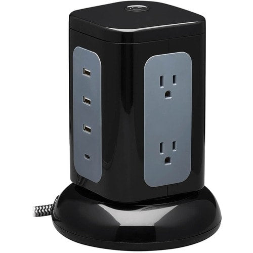 Tripp Lite by Eaton Protect It! TLP606UCTOWER 6-Outlet Surge Suppresso