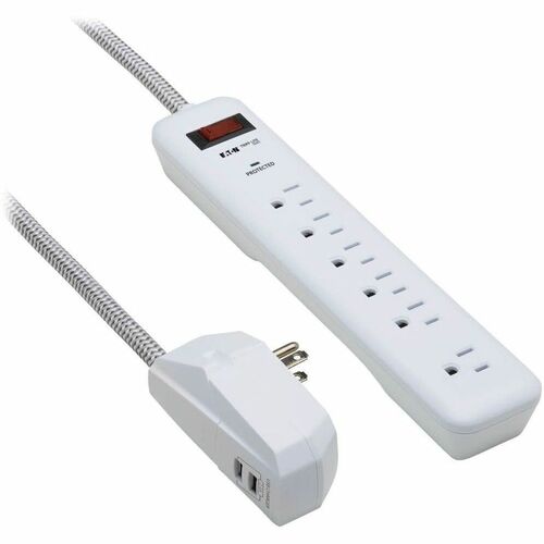Parasurtenseur 7 prises Tripp Lite par Eaton Protect It! TLP616USB