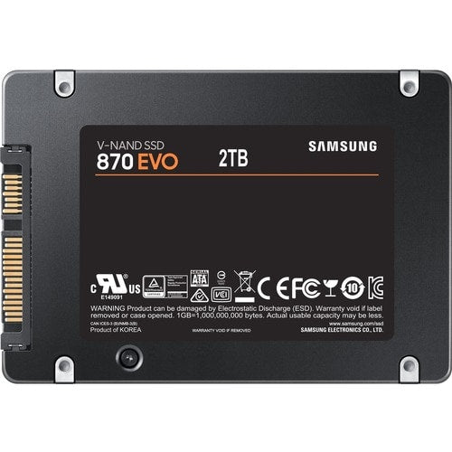 870 EVO 2.5 SATA III 2TB INTERNAL SSD
