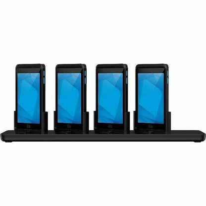 Cargador Elo DC10 de 4 ranuras - Con cable - Ordenador portátil - 4 ranuras - Tapa de carga