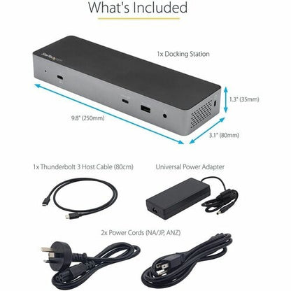 Station d'accueil StarTech.com Thunderbolt avec USB