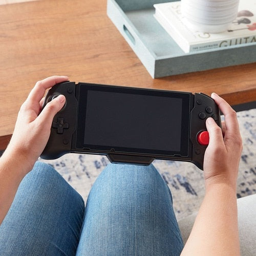 Manette Verbatim Pro avec poignée de console pour une utilisation avec Nintendo Switch