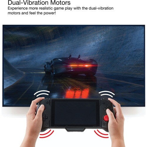 Manette Verbatim Pro avec poignée de console pour une utilisation avec Nintendo Switch