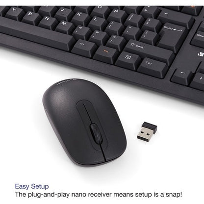 Clavier et souris sans fil Verbatim - USB Type A sans fil Bluetooth 2