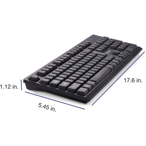 Clavier et souris sans fil Verbatim - USB Type A sans fil Bluetooth 2