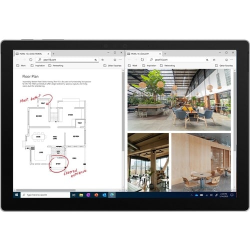 PBUP SURFACE PRO7+ I5/16/256 SC HW COMMERCIAL PLATINUM