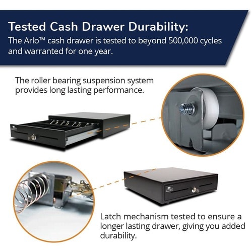 apg Entry Level Point of Sale Cash Drawer | Arlo Series EKDS320-1-B410-A21 - USD