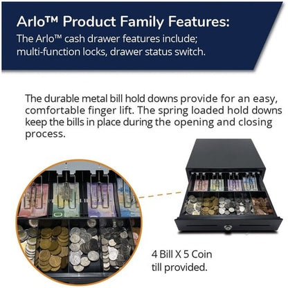 apg Entry Level Point of Sale Cash Drawer | Arlo Series EKDS320-1-B410-A21 - USD