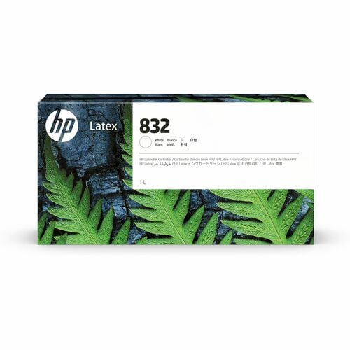 CARTOUCHE D'ENCRE LATEX BLANCHE 832 1L