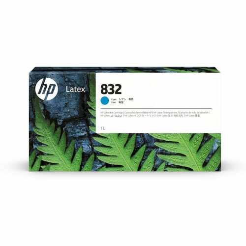 832 1L CYAN LATEX INK CARTRIDGE