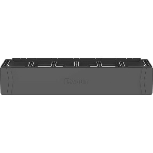 Panduit PatchRunner™2 Horizontal Single Sided Manager, 2RU, Black  - M