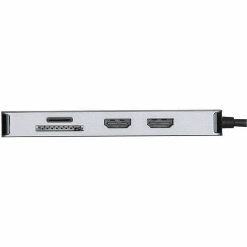 Base multipuerto HDMI 4K dual con puerto USB-C DSP PT, modo alternativo, con 100 W