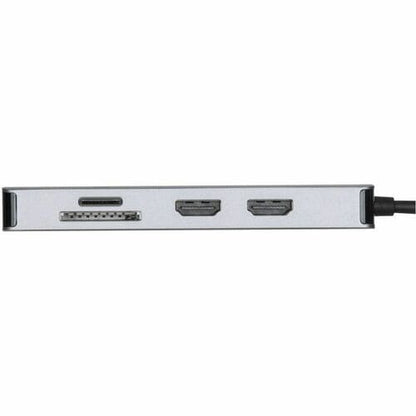 Base multipuerto HDMI 4K dual con puerto USB-C DSP PT, modo alternativo, con 100 W
