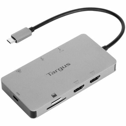 Base multipuerto HDMI 4K dual con puerto USB-C DSP PT, modo alternativo, con 100 W
