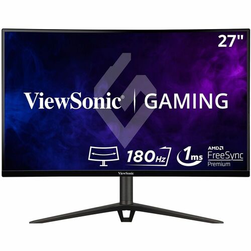 Moniteur LED incurvé WQHD ViewSonic OMNI VX2718-2KPC-MHD de 27 pouces