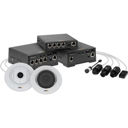 Cámara de vigilancia para exteriores AXIS FA1080-E - Color - Negro, Gris - Lente fija -