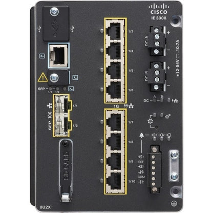 CATALYST IE3300 W/ 8 GE COPPER 4PPOE  2 10G SFP MOD NE
