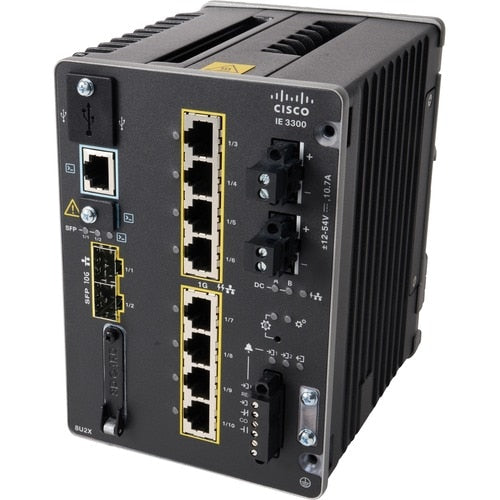 CATALYST IE3300 W/ 8 GE COPPER 4PPOE  2 10G SFP MOD NE