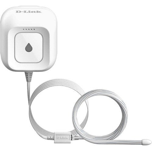 Kit de détection de fuite d'eau Wi-Fi intelligent pour toute la maison D-Link - Blanc