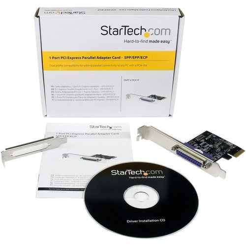 1PORT PARALLEL PCIE CARD - PCI EXPRESS TO PARALLEL DB25 LPT CARD