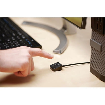 Kensington VeriMark Desktop Fingerprint Key - 3.9 ft (1.19 m) Cable - USB
